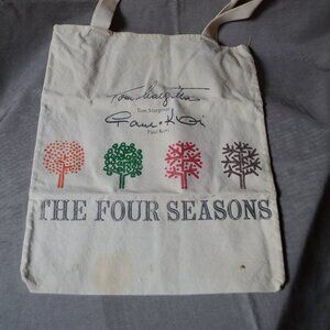 The Four Seasons Restaurant - Canvas - Shopping - Tote - Bag - New York City